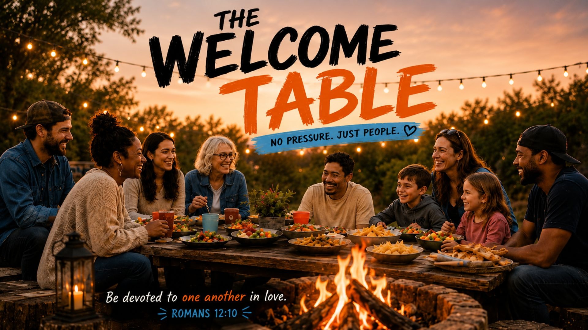 The Welcome Table community gathering